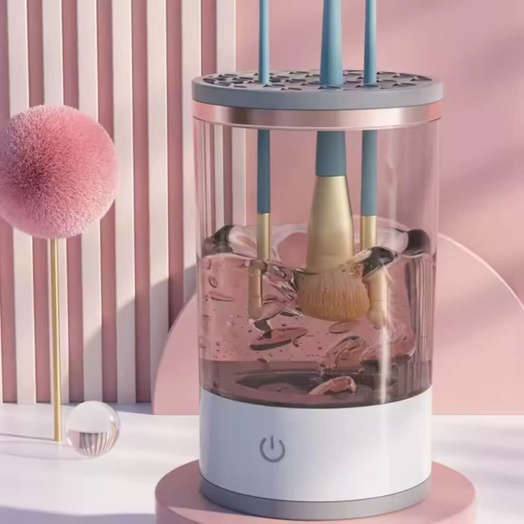 PureBrush™ - Limpiador Eléctrico de Brochas