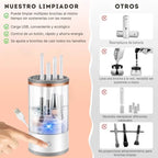 PureBrush™ - Limpiador Eléctrico de Brochas