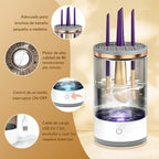 PureBrush™ - Limpiador Eléctrico de Brochas