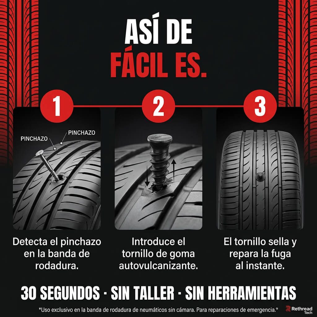 Kit Despincha Llantas x20 — Sin Taller, Sin Cobros