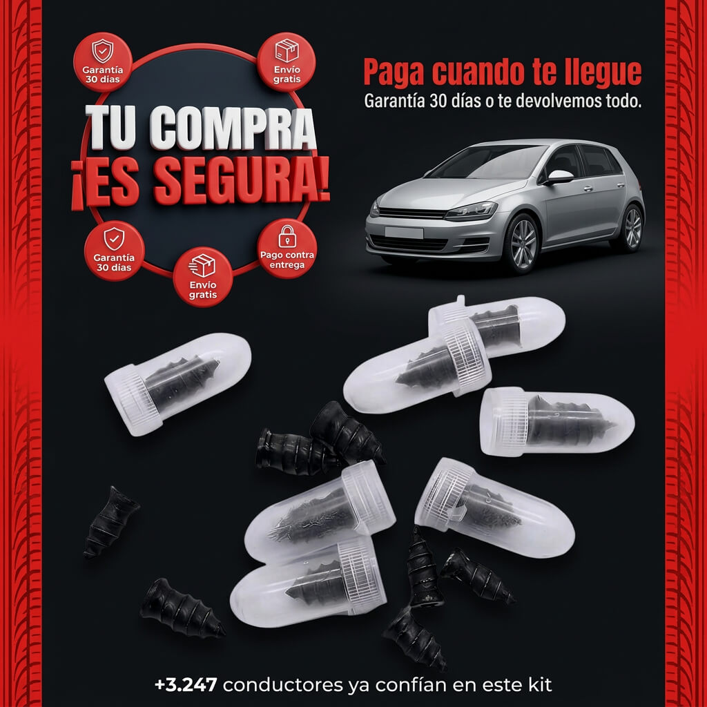 Kit Despincha Llantas x20 — Sin Taller, Sin Cobros