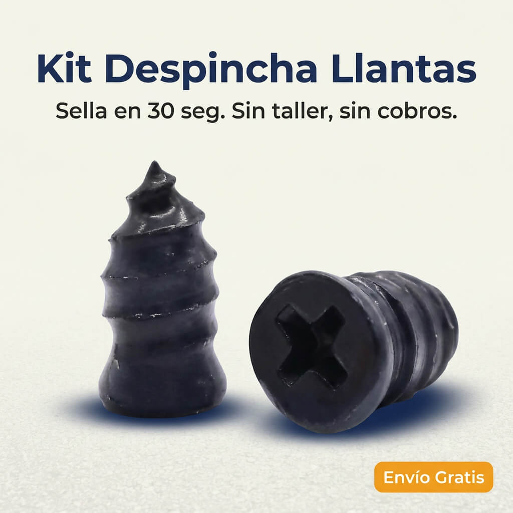 Kit Despincha Llantas — Sin Taller, Sin Cobros