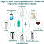 Limpiador Eléctrico para Teteros – El Regalo que Toda Mamá Necesita