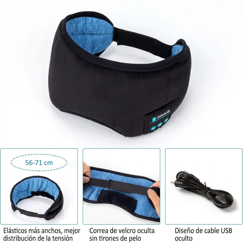 Antifaz Bluetooth