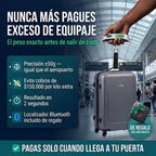ViajeSmart Pro — Balanza de Maleta + Localizador Bluetooth 5.0