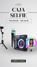 CAJA SELFIE (PALO SELFIE + ARO)
