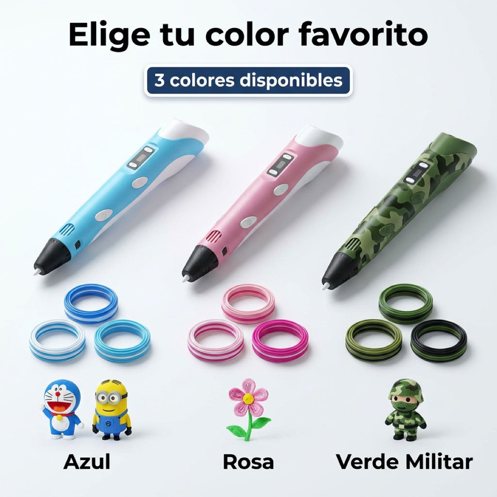 Creator3D: Lápiz de Dibujo 3D Didactico