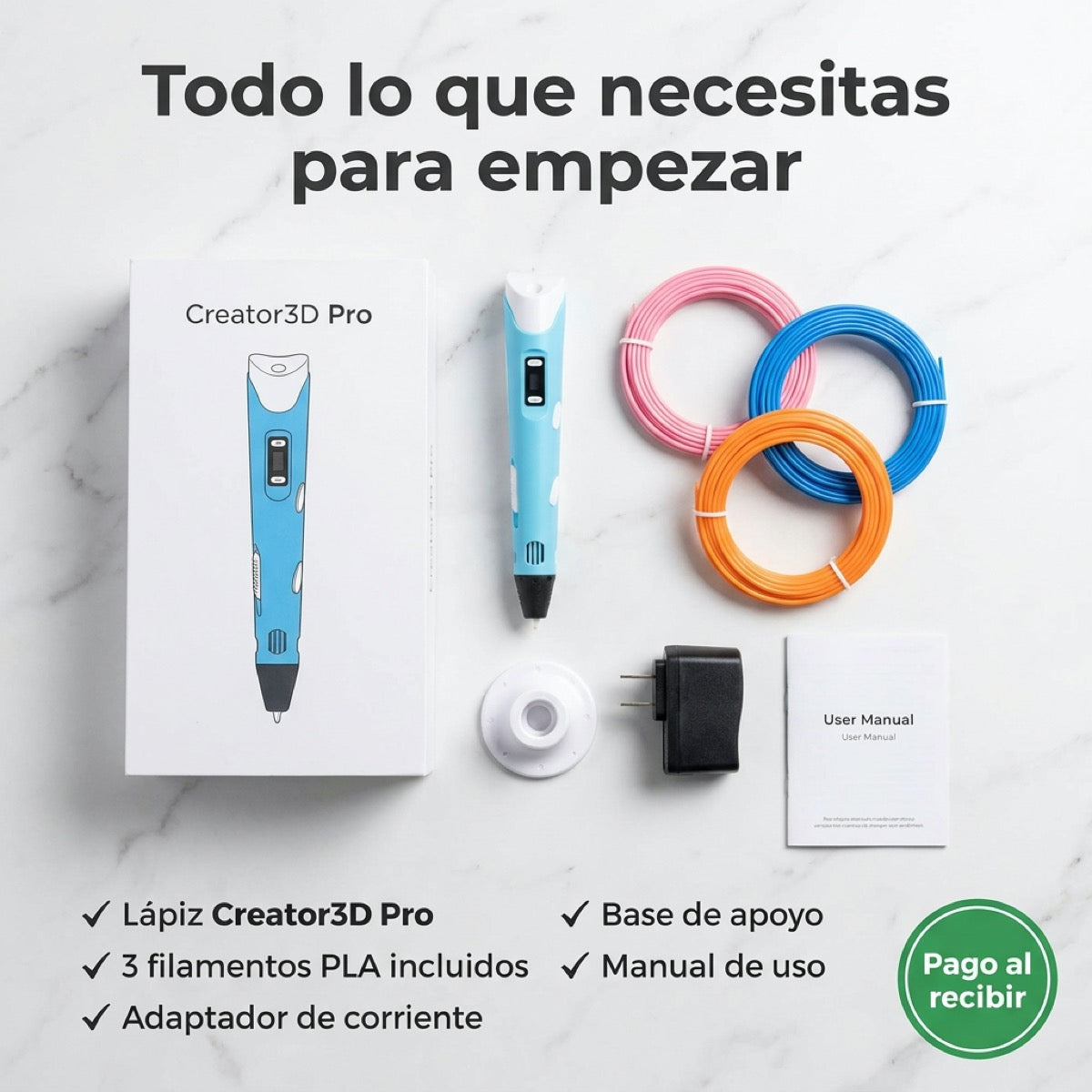 Creator3D: Lápiz de Dibujo 3D Didactico