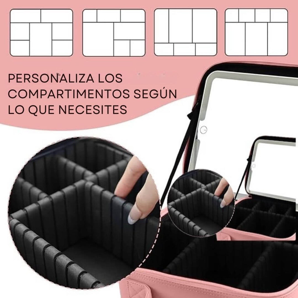 STUDIOCASE PRO™ - Tu Estación de Belleza Profesional Portátil