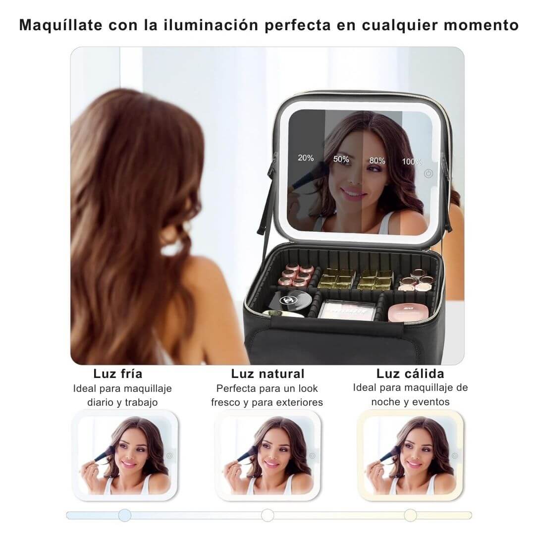 STUDIOCASE PRO™ - Tu Estación de Belleza Profesional Portátil