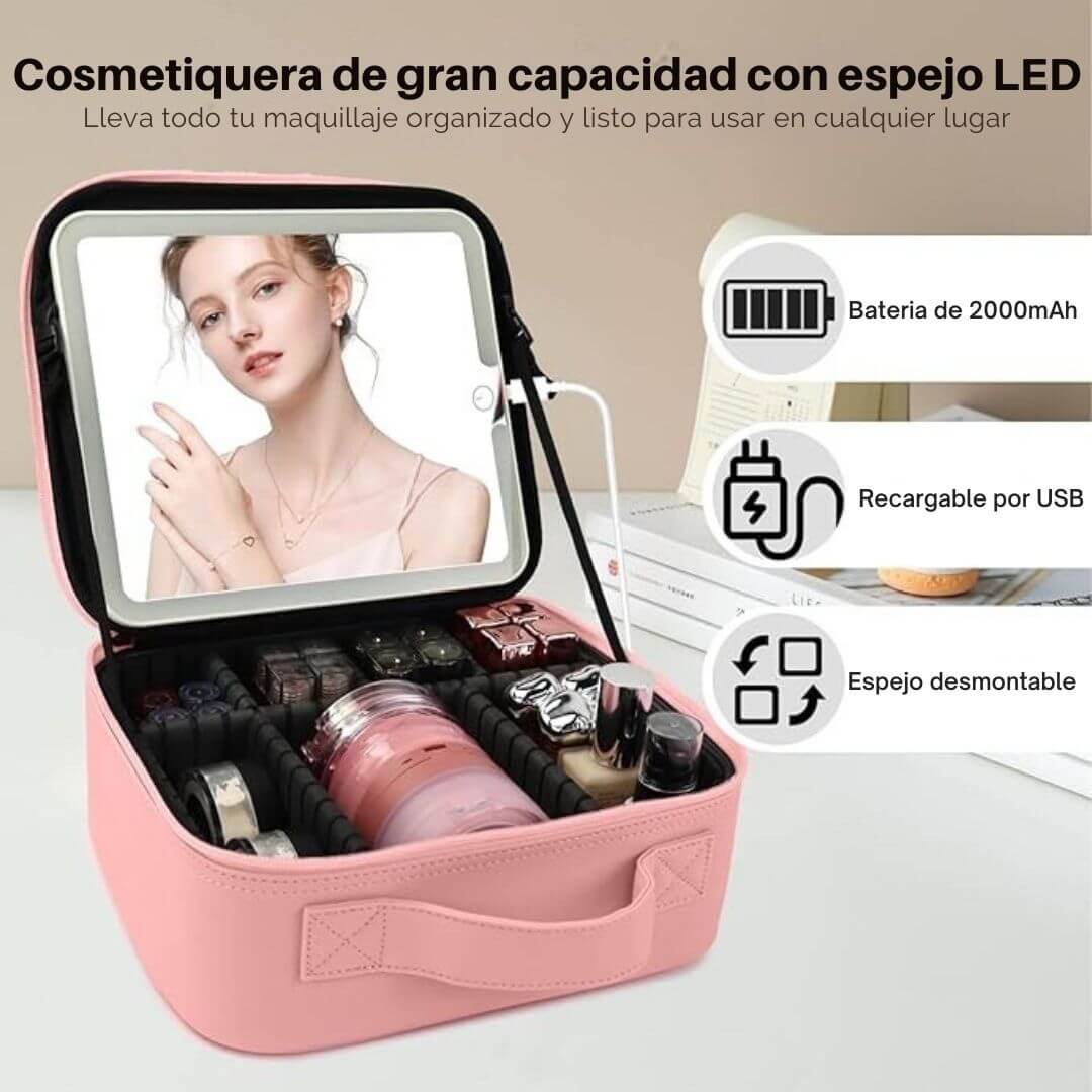 STUDIOCASE PRO™ - Tu Estación de Belleza Profesional Portátil