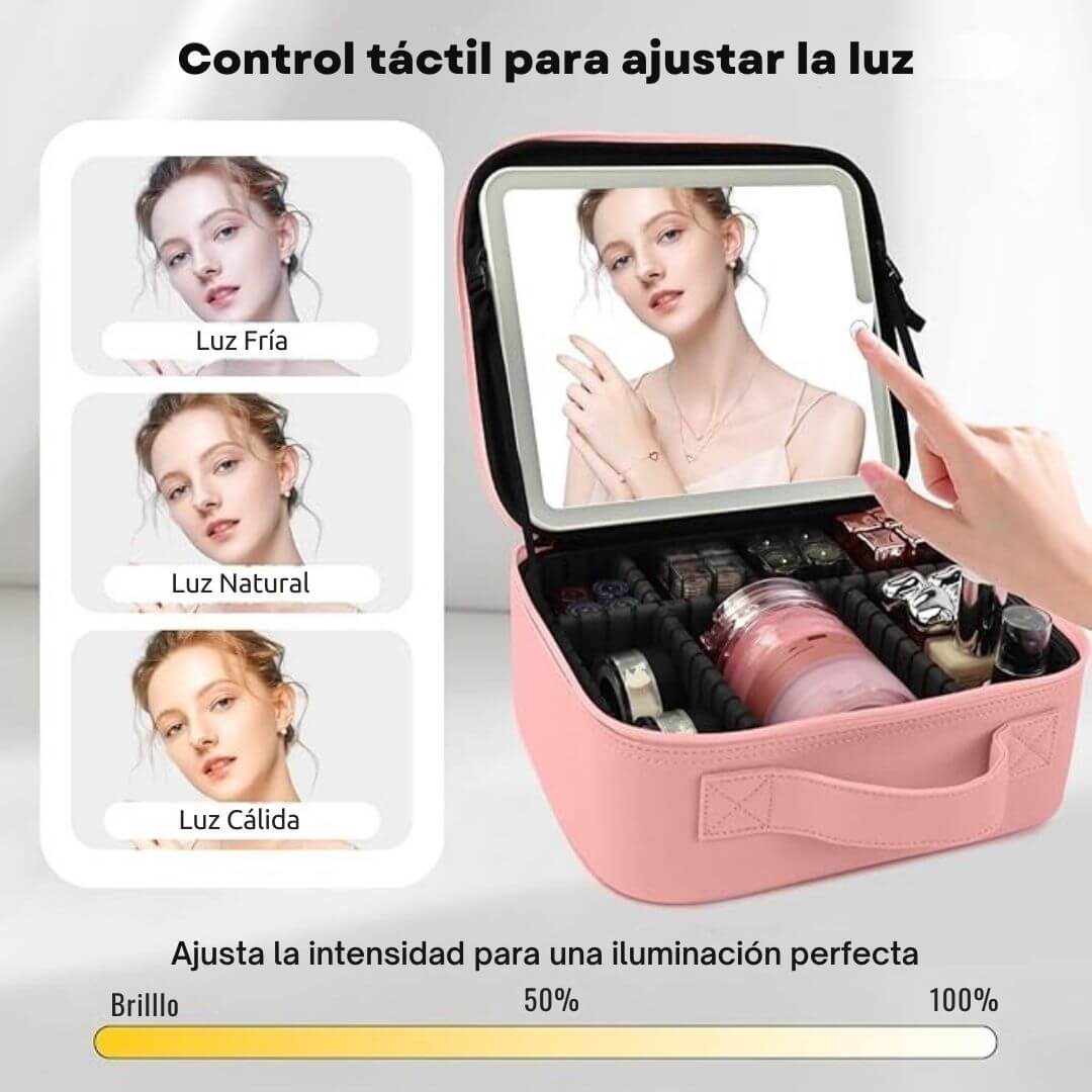 STUDIOCASE PRO™ - Tu Estación de Belleza Profesional Portátil