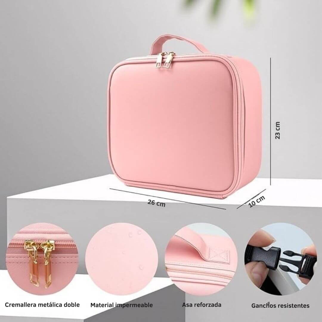 STUDIOCASE PRO™ - Tu Estación de Belleza Profesional Portátil