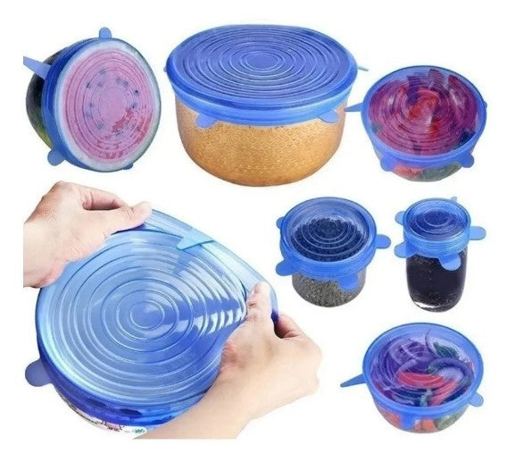 Tapas De Silicona Multiusos-Alimentos